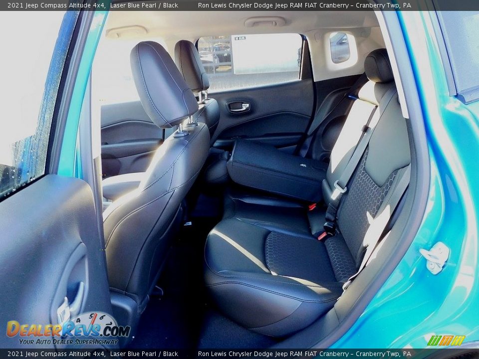 2021 Jeep Compass Altitude 4x4 Laser Blue Pearl / Black Photo #12