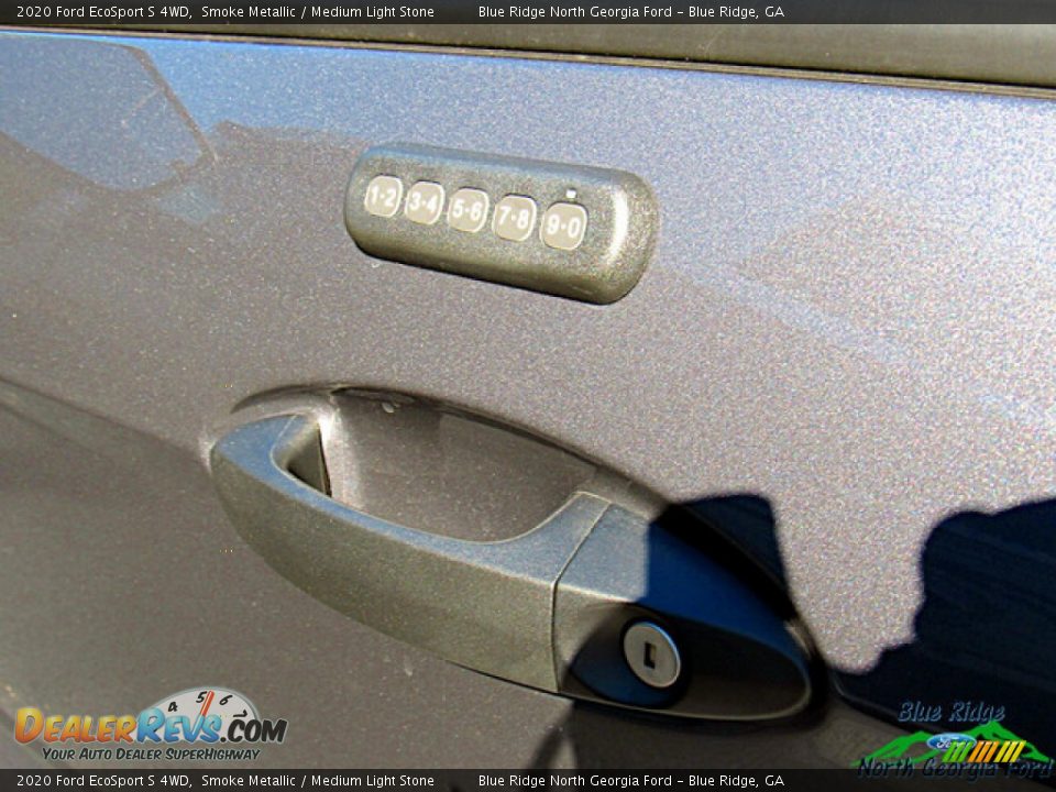 2020 Ford EcoSport S 4WD Smoke Metallic / Medium Light Stone Photo #29
