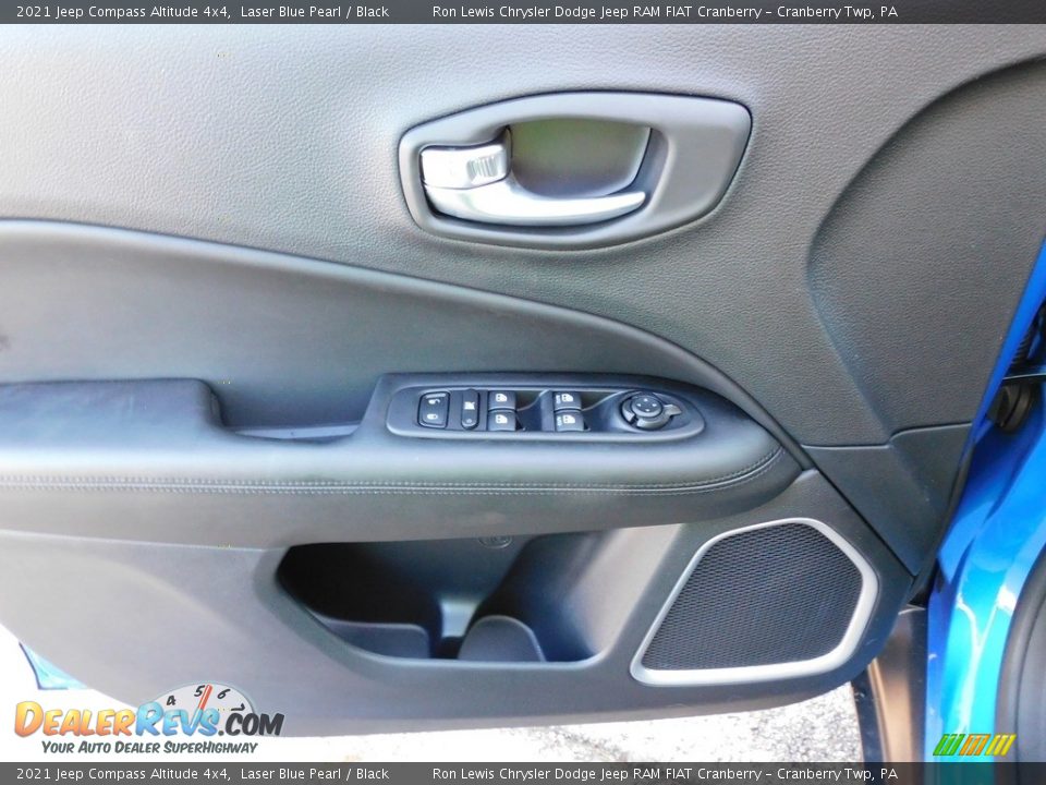 2021 Jeep Compass Altitude 4x4 Laser Blue Pearl / Black Photo #14