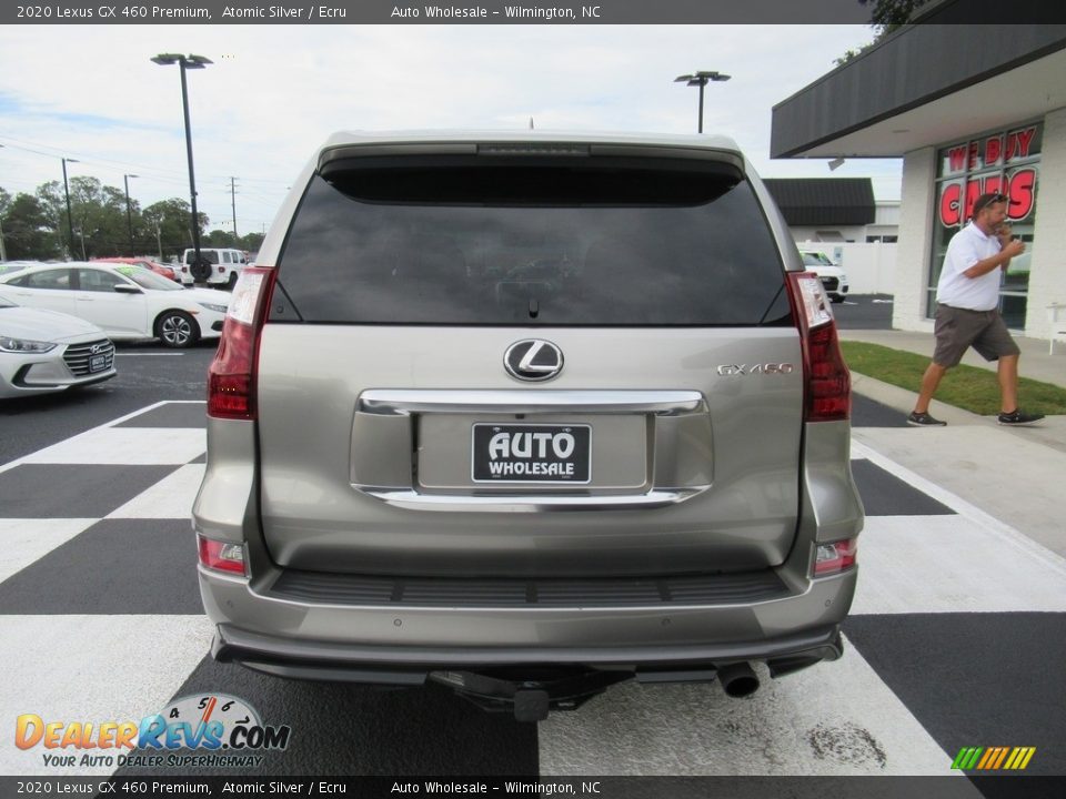 2020 Lexus GX 460 Premium Atomic Silver / Ecru Photo #4