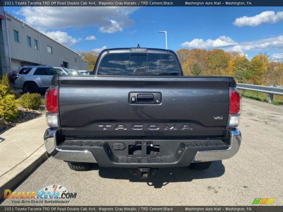 2021 Toyota Tacoma TRD Off Road Double Cab 4x4 Magnetic Gray Metallic / TRD Cement/Black Photo #16