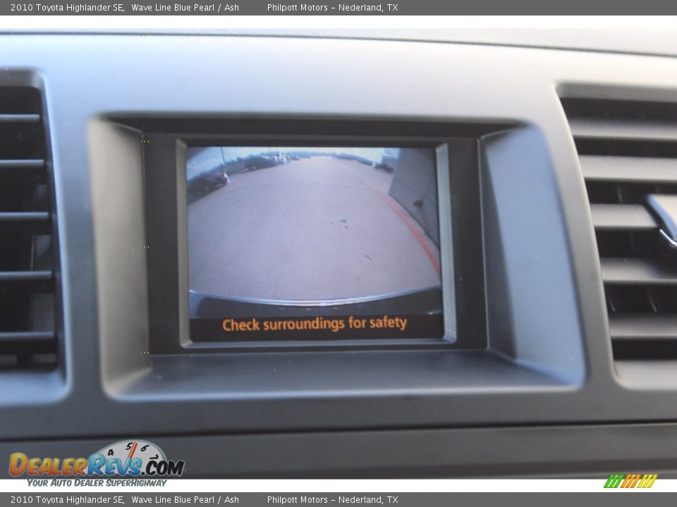 2010 Toyota Highlander SE Wave Line Blue Pearl / Ash Photo #17