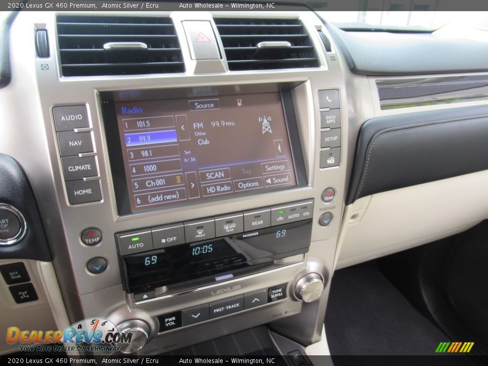 2020 Lexus GX 460 Premium Atomic Silver / Ecru Photo #17