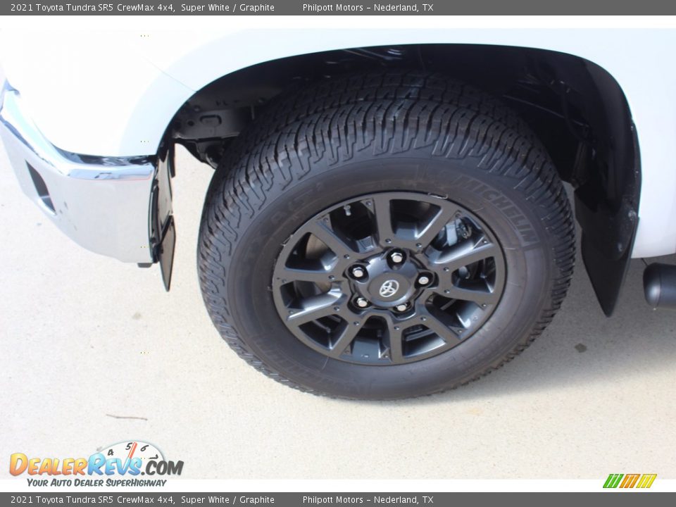 2021 Toyota Tundra SR5 CrewMax 4x4 Super White / Graphite Photo #5