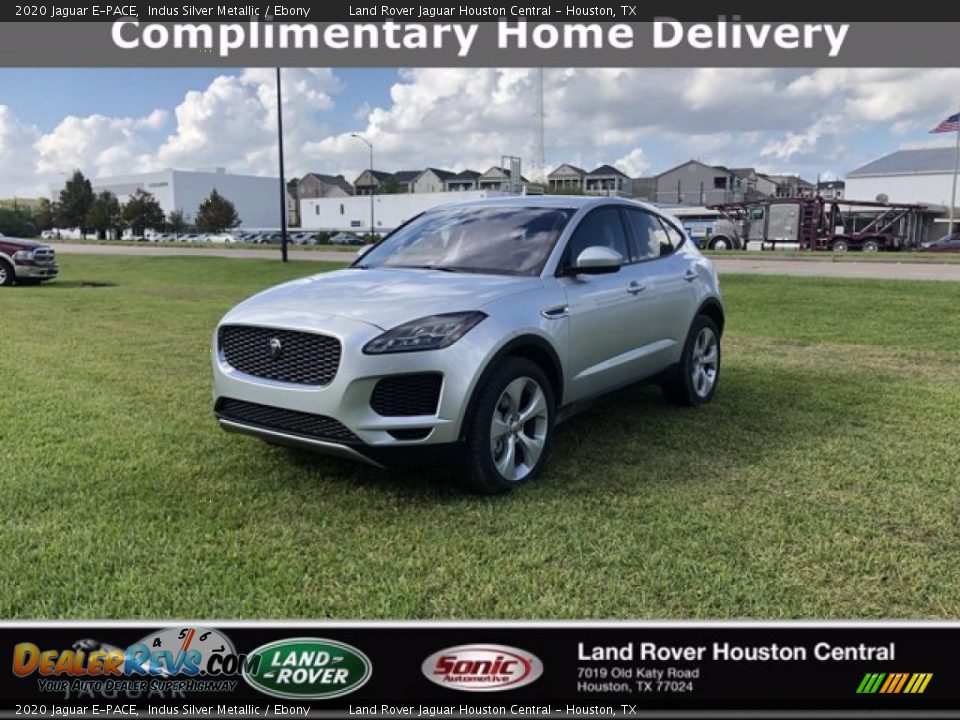 2020 Jaguar E-PACE Indus Silver Metallic / Ebony Photo #1