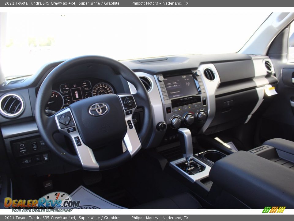 2021 Toyota Tundra SR5 CrewMax 4x4 Super White / Graphite Photo #20