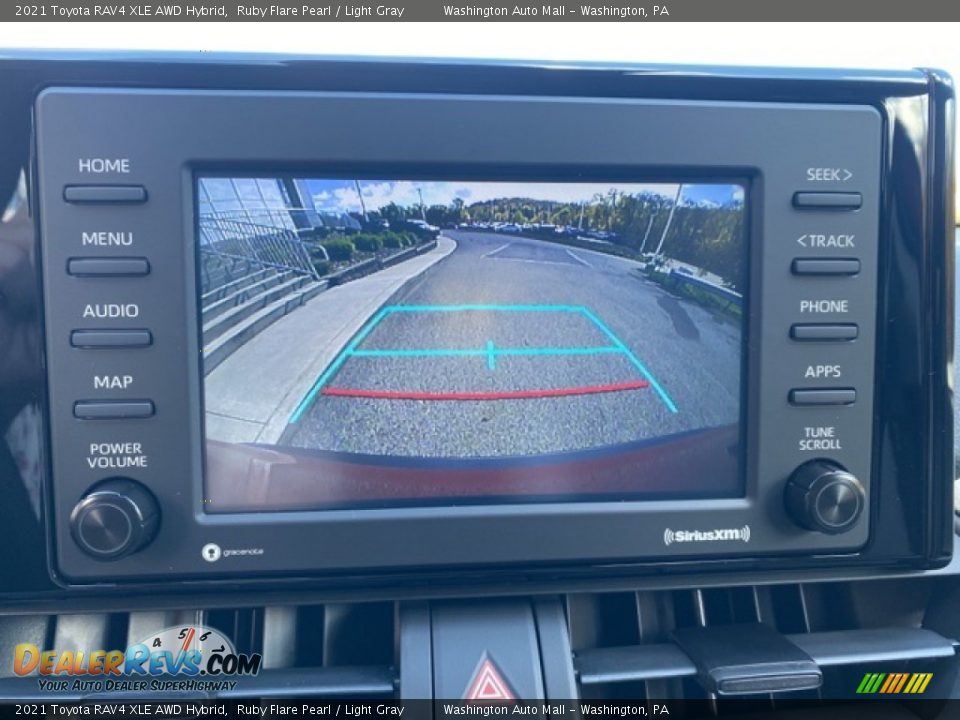 Controls of 2021 Toyota RAV4 XLE AWD Hybrid Photo #8