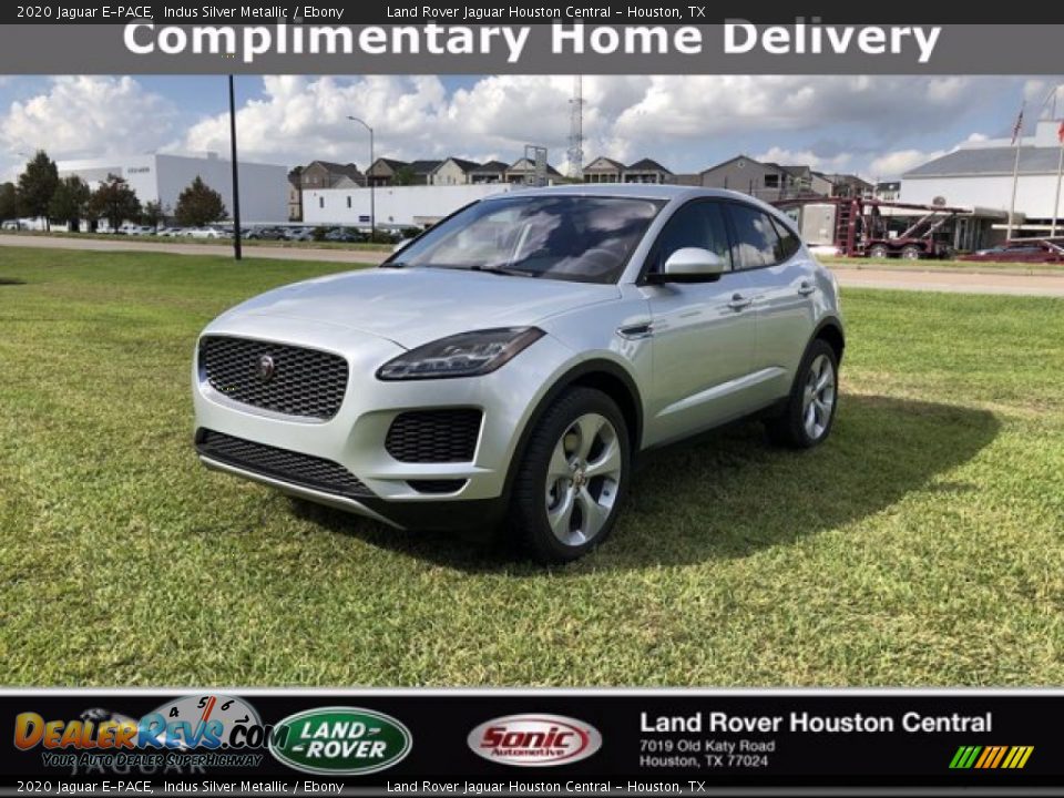 2020 Jaguar E-PACE Indus Silver Metallic / Ebony Photo #1