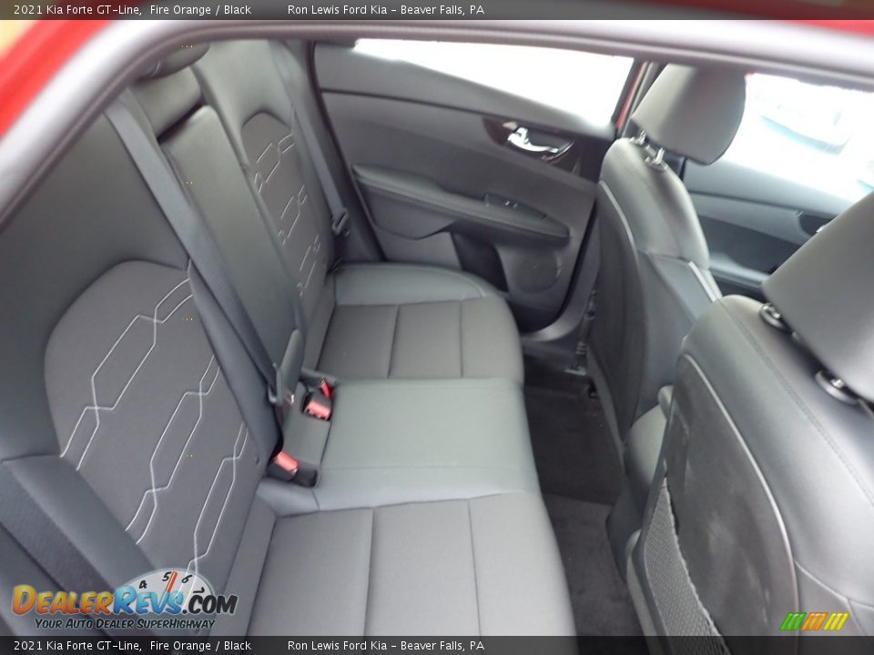 Rear Seat of 2021 Kia Forte GT-Line Photo #9