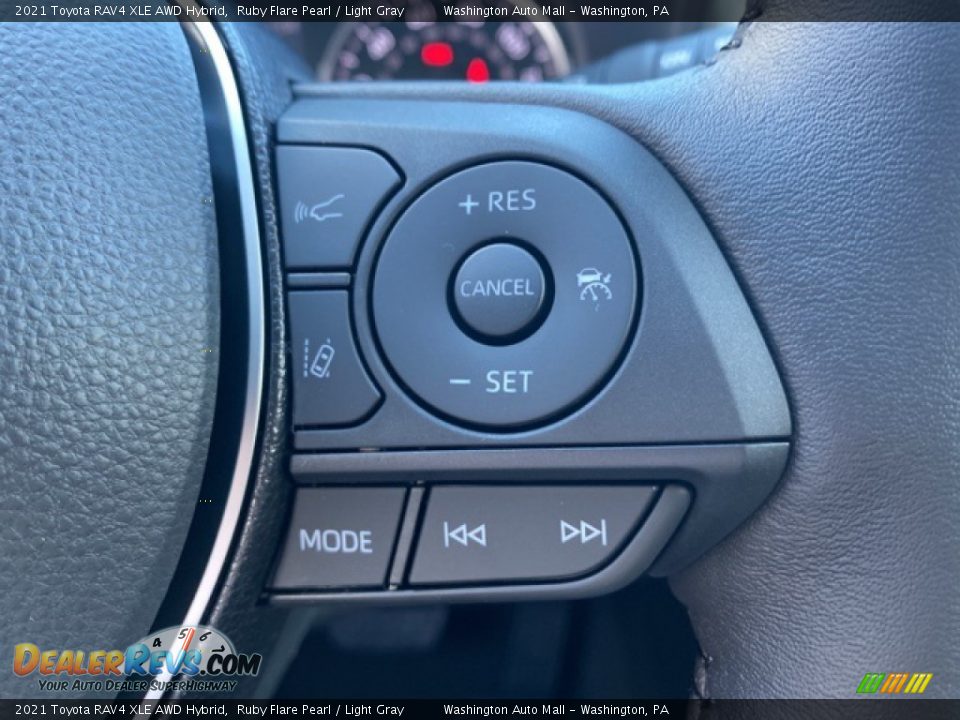 2021 Toyota RAV4 XLE AWD Hybrid Steering Wheel Photo #16