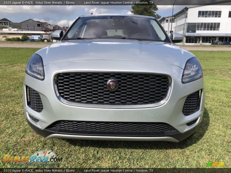 2020 Jaguar E-PACE Indus Silver Metallic / Ebony Photo #8