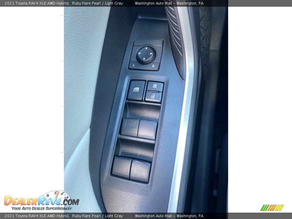 Controls of 2021 Toyota RAV4 XLE AWD Hybrid Photo #19