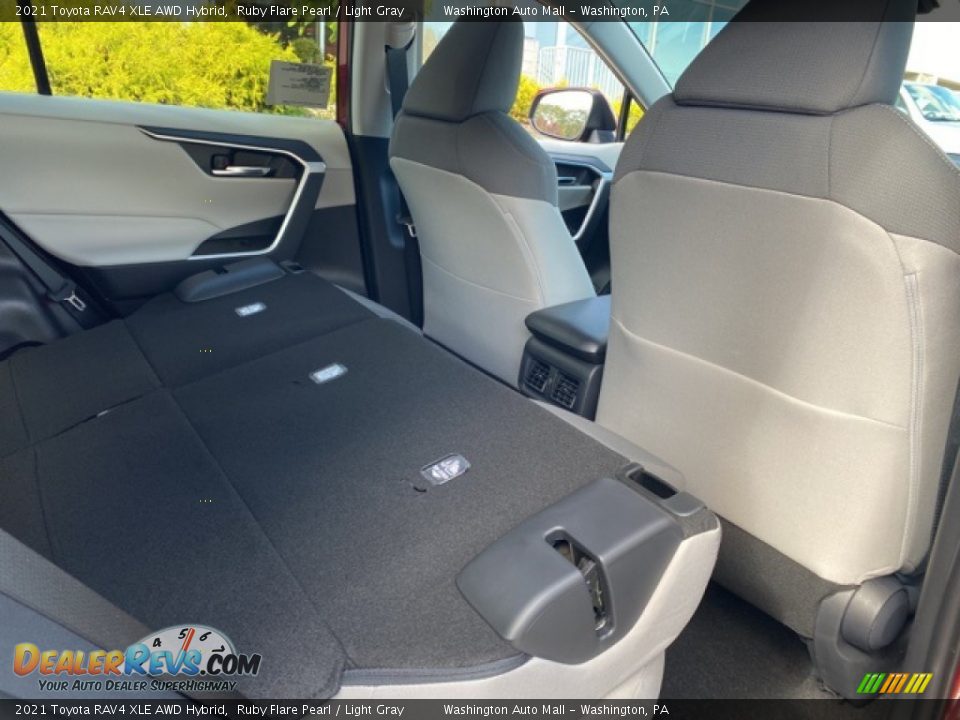 Rear Seat of 2021 Toyota RAV4 XLE AWD Hybrid Photo #26