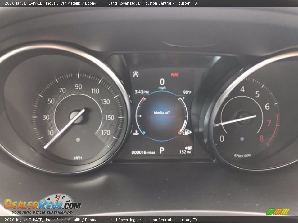 2020 Jaguar E-PACE  Gauges Photo #19