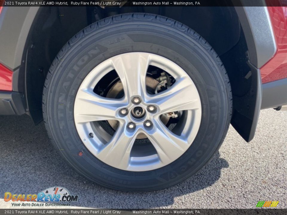 2021 Toyota RAV4 XLE AWD Hybrid Wheel Photo #32