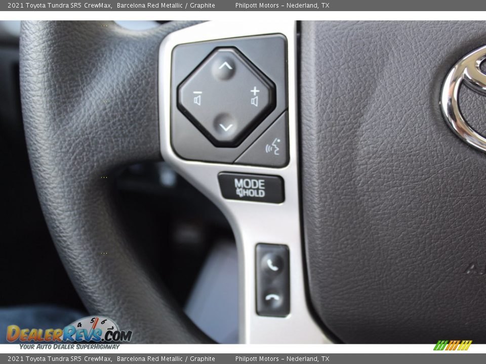 2021 Toyota Tundra SR5 CrewMax Steering Wheel Photo #11