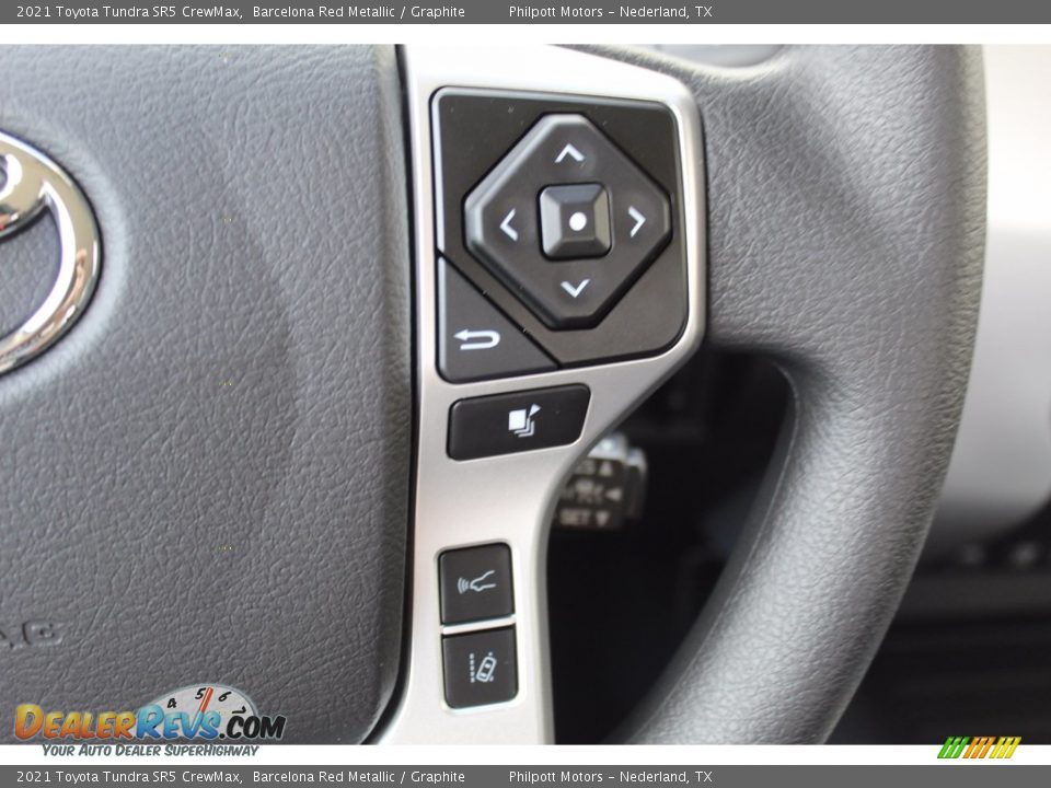 2021 Toyota Tundra SR5 CrewMax Steering Wheel Photo #12