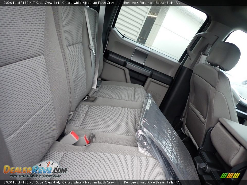 2020 Ford F150 XLT SuperCrew 4x4 Oxford White / Medium Earth Gray Photo #12