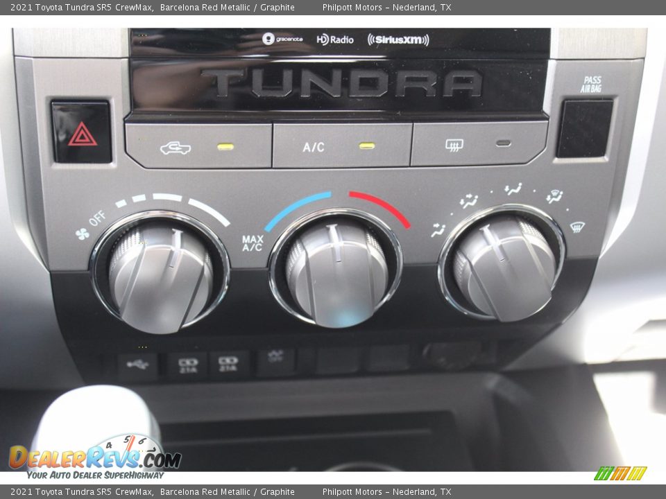 Controls of 2021 Toyota Tundra SR5 CrewMax Photo #17