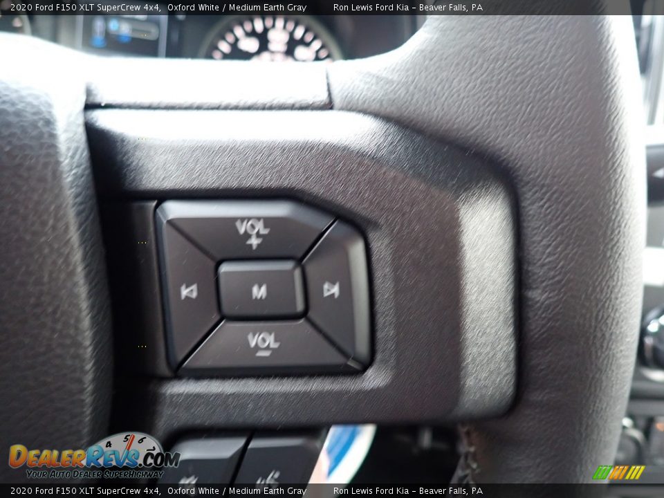 2020 Ford F150 XLT SuperCrew 4x4 Oxford White / Medium Earth Gray Photo #20