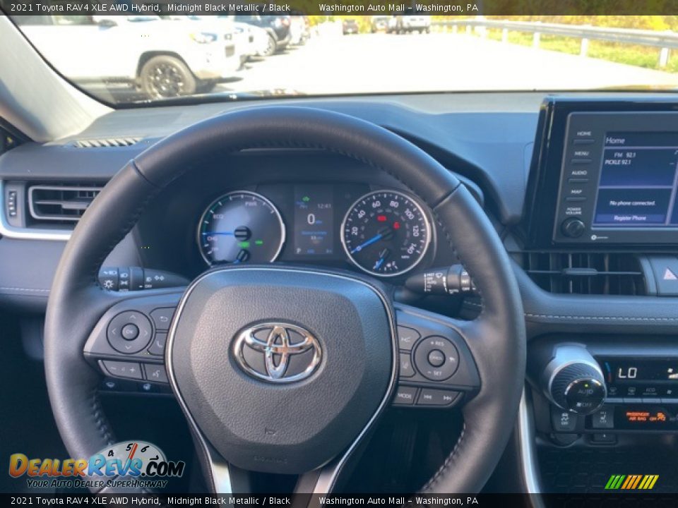 2021 Toyota RAV4 XLE AWD Hybrid Steering Wheel Photo #5