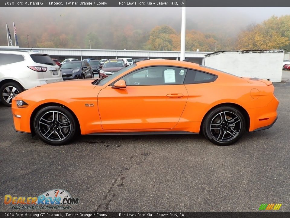 Twister Orange 2020 Ford Mustang GT Fastback Photo #6