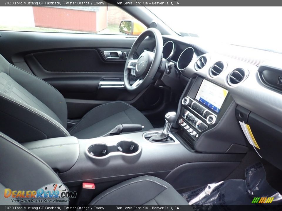 2020 Ford Mustang GT Fastback Twister Orange / Ebony Photo #9