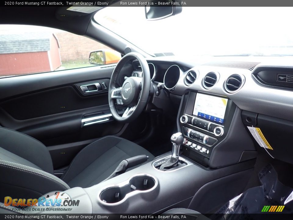2020 Ford Mustang GT Fastback Twister Orange / Ebony Photo #10