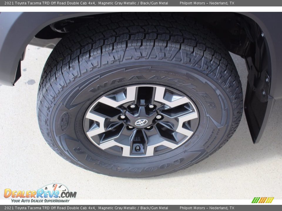 2021 Toyota Tacoma TRD Off Road Double Cab 4x4 Magnetic Gray Metallic / Black/Gun Metal Photo #5