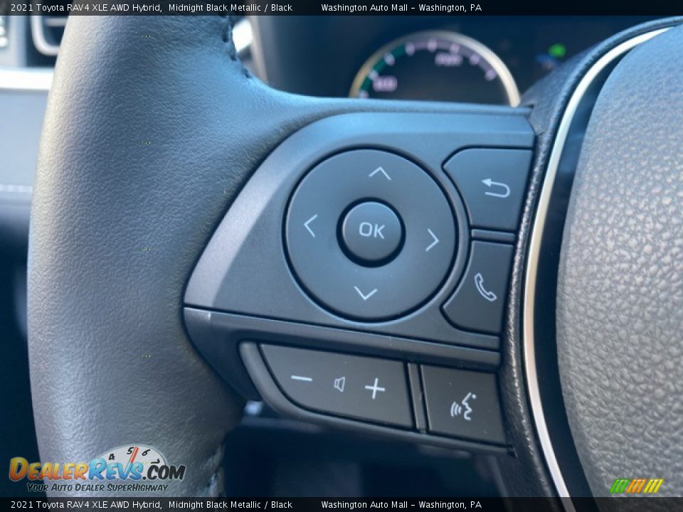 2021 Toyota RAV4 XLE AWD Hybrid Steering Wheel Photo #18