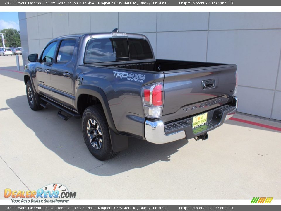 2021 Toyota Tacoma TRD Off Road Double Cab 4x4 Magnetic Gray Metallic / Black/Gun Metal Photo #6