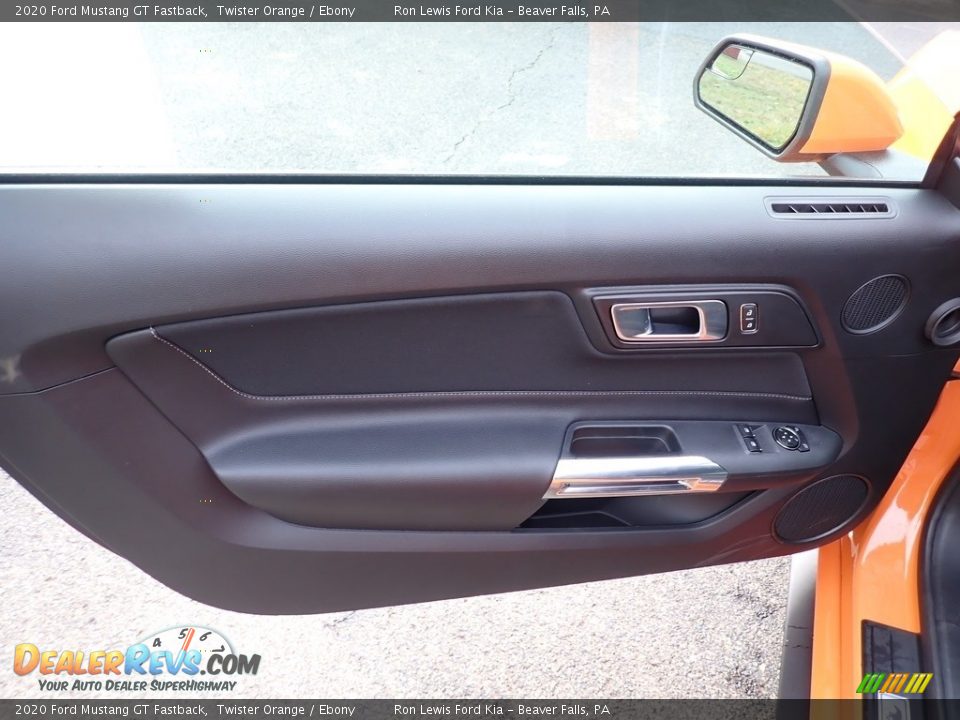 2020 Ford Mustang GT Fastback Twister Orange / Ebony Photo #13