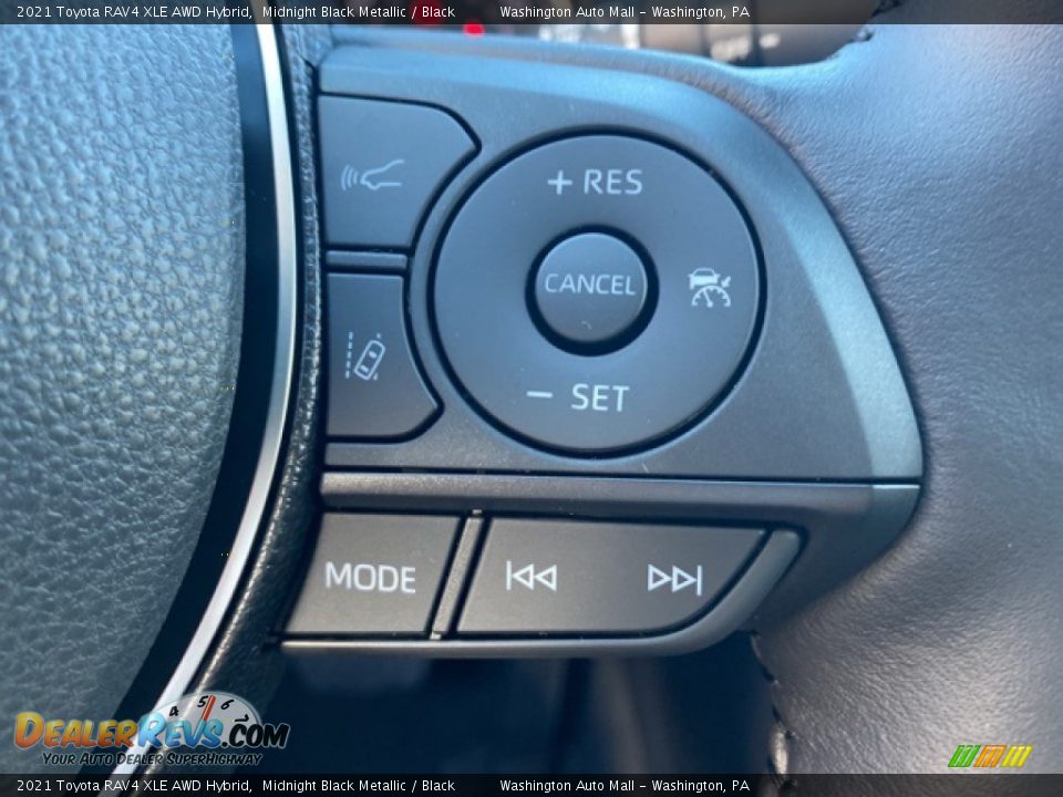 2021 Toyota RAV4 XLE AWD Hybrid Steering Wheel Photo #19