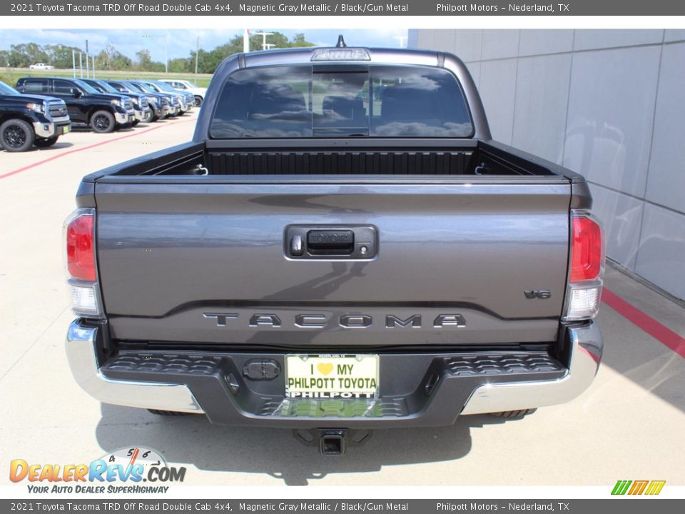 2021 Toyota Tacoma TRD Off Road Double Cab 4x4 Magnetic Gray Metallic / Black/Gun Metal Photo #7