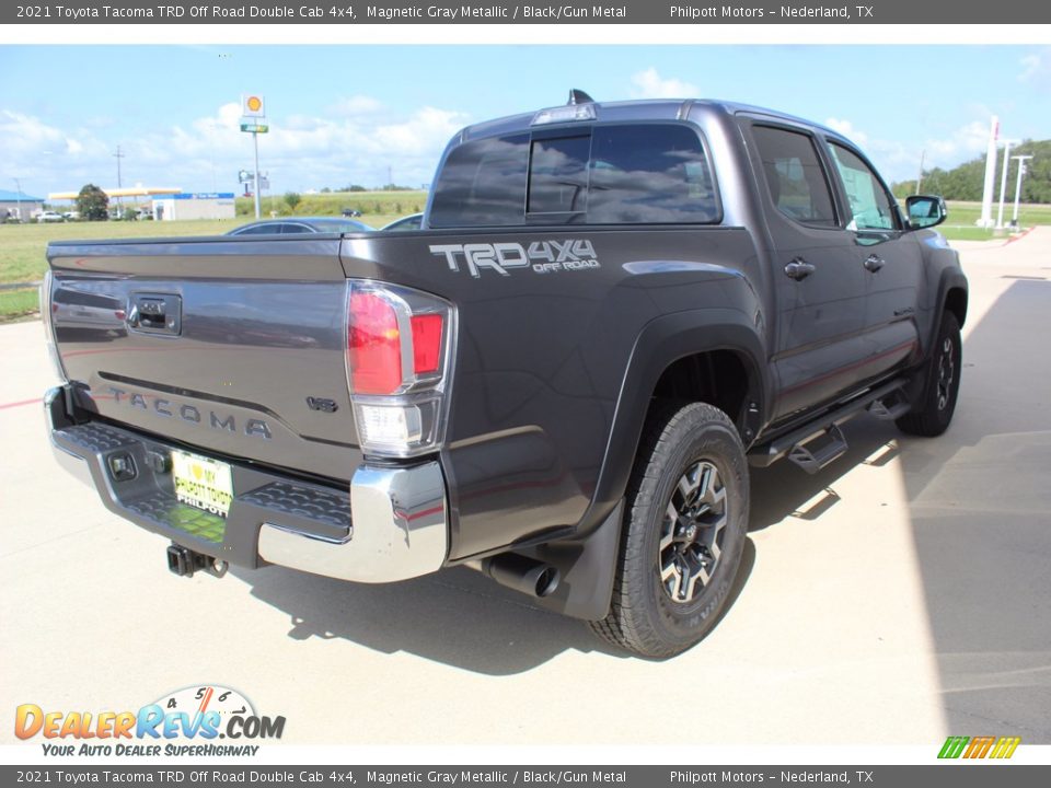 2021 Toyota Tacoma TRD Off Road Double Cab 4x4 Magnetic Gray Metallic / Black/Gun Metal Photo #8
