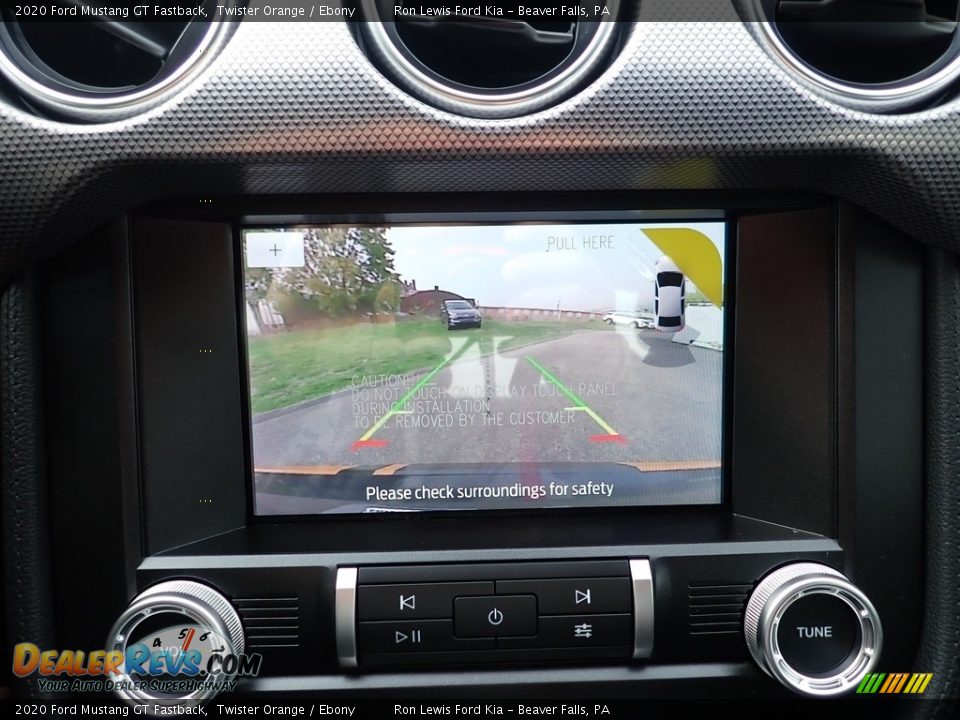 2020 Ford Mustang GT Fastback Twister Orange / Ebony Photo #16