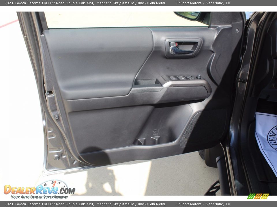 2021 Toyota Tacoma TRD Off Road Double Cab 4x4 Magnetic Gray Metallic / Black/Gun Metal Photo #9