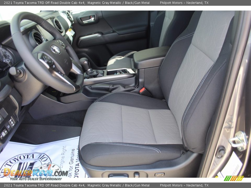 2021 Toyota Tacoma TRD Off Road Double Cab 4x4 Magnetic Gray Metallic / Black/Gun Metal Photo #10
