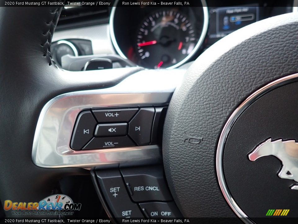 2020 Ford Mustang GT Fastback Twister Orange / Ebony Photo #18