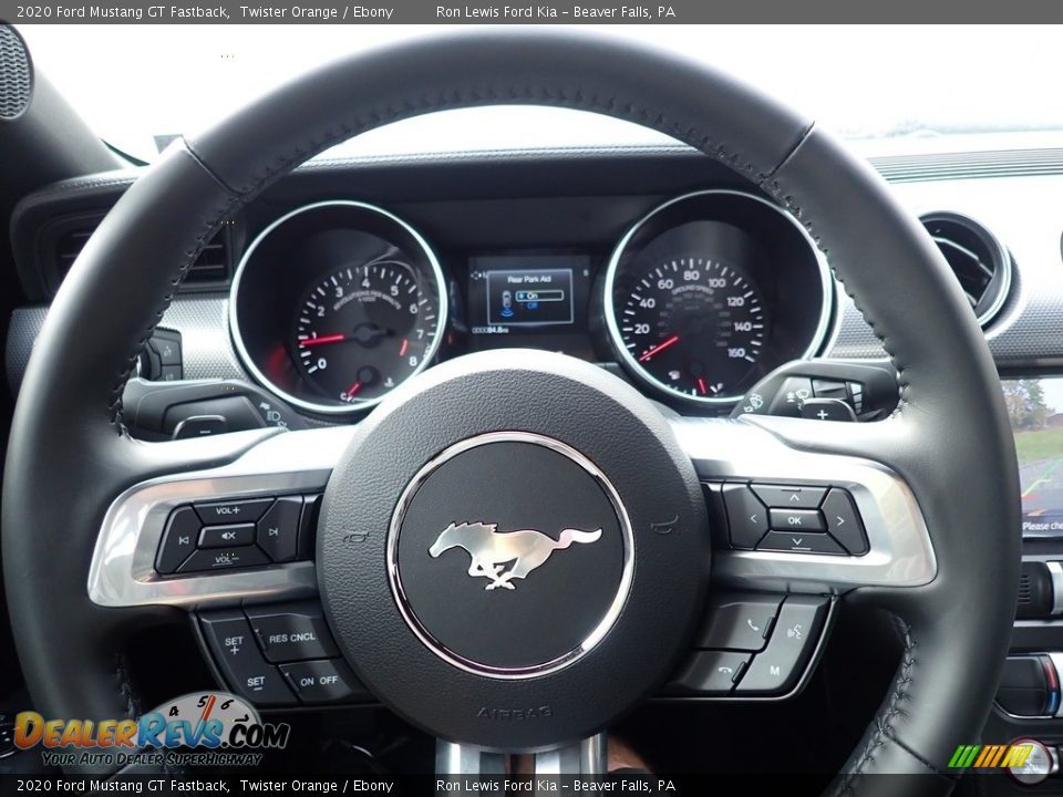 2020 Ford Mustang GT Fastback Steering Wheel Photo #20