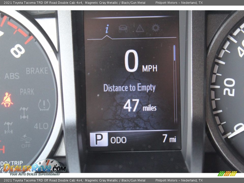 2021 Toyota Tacoma TRD Off Road Double Cab 4x4 Magnetic Gray Metallic / Black/Gun Metal Photo #14
