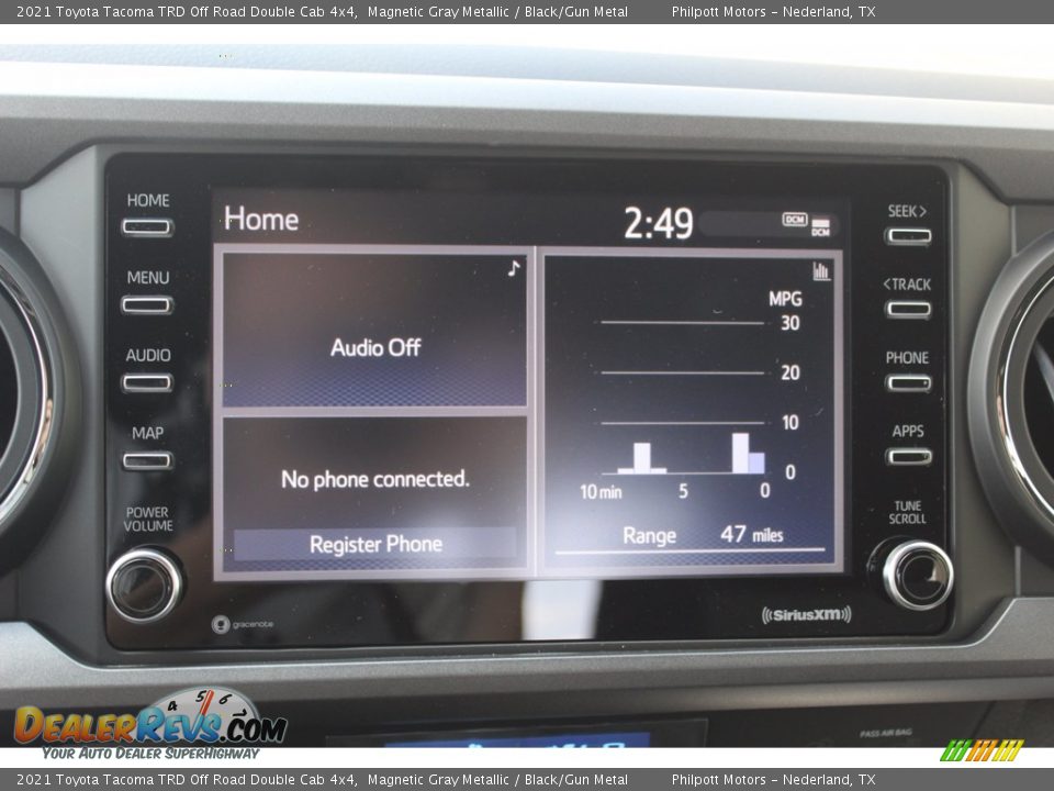 2021 Toyota Tacoma TRD Off Road Double Cab 4x4 Magnetic Gray Metallic / Black/Gun Metal Photo #15