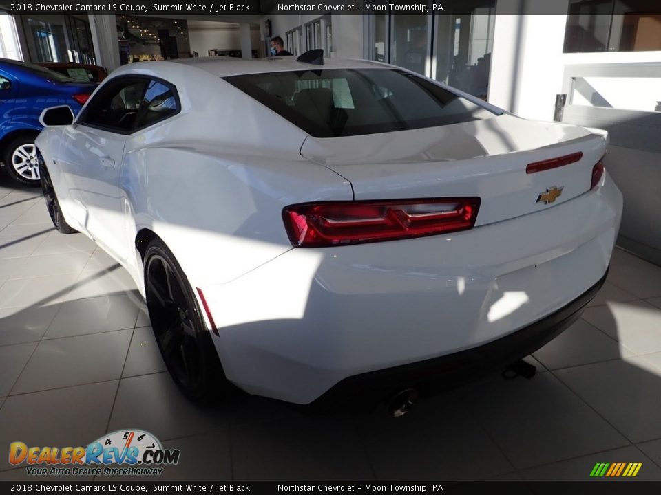 2018 Chevrolet Camaro LS Coupe Summit White / Jet Black Photo #4