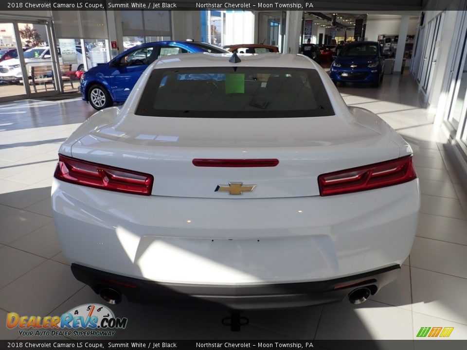 2018 Chevrolet Camaro LS Coupe Summit White / Jet Black Photo #6