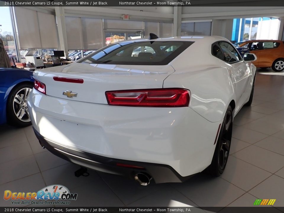 2018 Chevrolet Camaro LS Coupe Summit White / Jet Black Photo #8