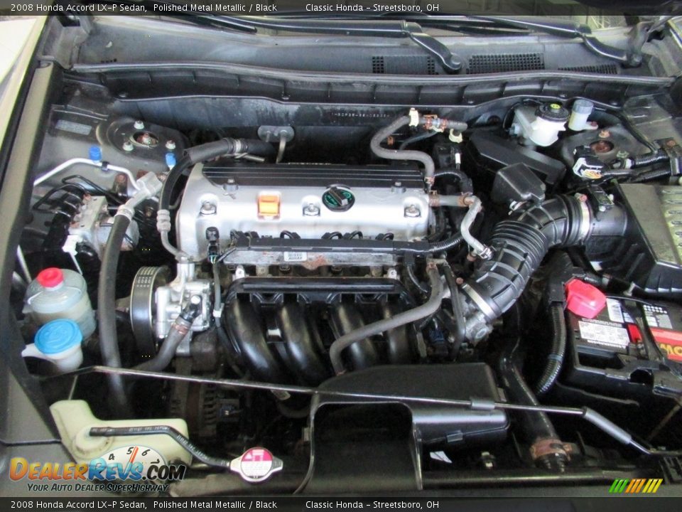 2008 Honda Accord LX-P Sedan 2.4 Liter DOHC 16-Valve i-VTEC 4 Cylinder Engine Photo #13