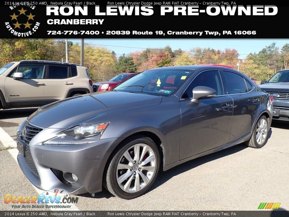 2014 Lexus IS 250 AWD Nebula Gray Pearl / Black Photo #1