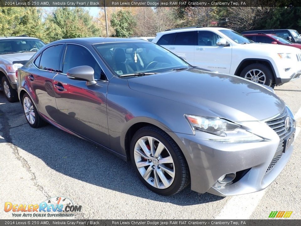 2014 Lexus IS 250 AWD Nebula Gray Pearl / Black Photo #2