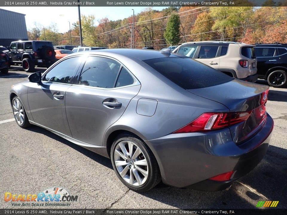 2014 Lexus IS 250 AWD Nebula Gray Pearl / Black Photo #3