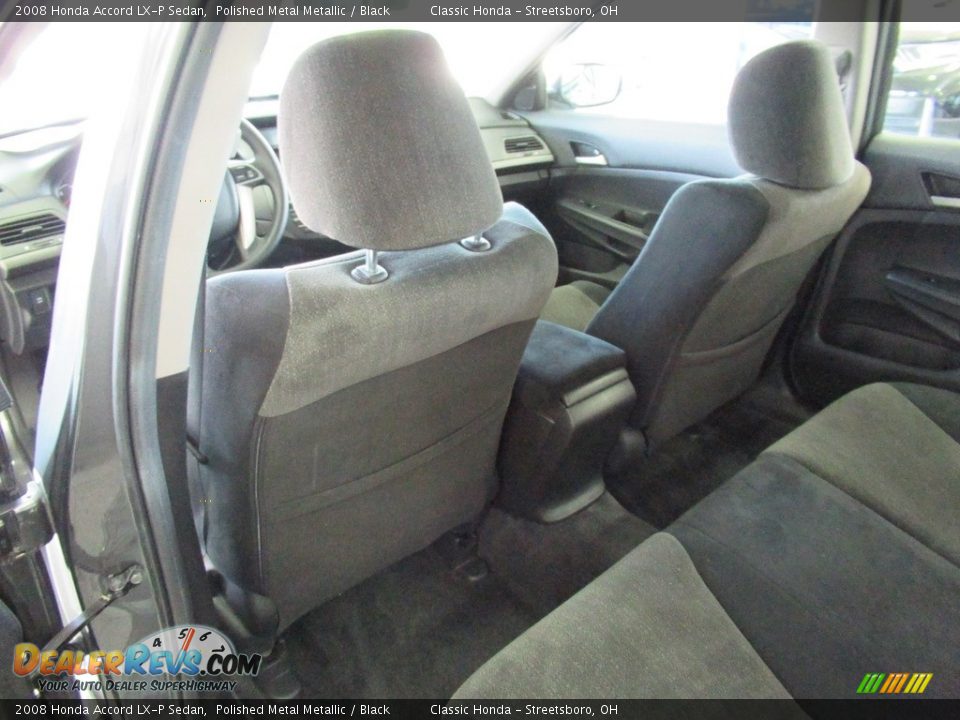 Rear Seat of 2008 Honda Accord LX-P Sedan Photo #23